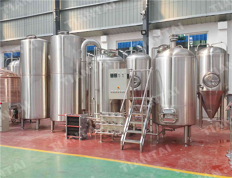 1500L Stainless steel brewhouse